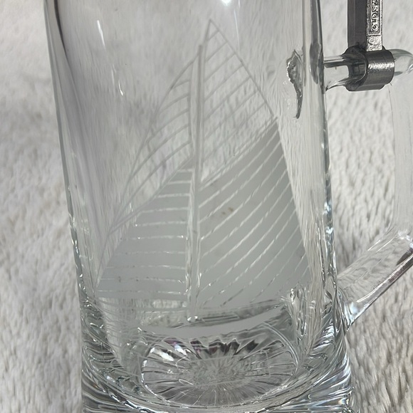 Vintage 1980's W Germany Old Spice
Columbia 1901 Etched Sailboat Beer Mug/Stein - Picture 9 of 9